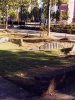 WA193 1 Land Art zonder titel vh Voormalig Belastingkantoor Marijkeweg 24 Verdwenen Onbekend JPG