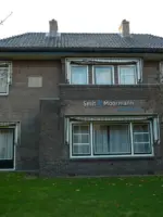 WA199 1 Gevelsteen Molen De Ooievaar Otto van Gelreweg Generaal Foulkesweg Onbekend JPG