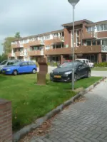 WA161 3 Staalobject naamplaat De Hucht Generaal Foulkesweg 13 Onbekend JPG