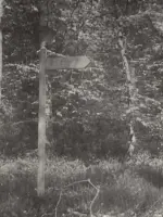 WA151 1 A signpost inscribed Vincennes Afb uit Cat Bod B 1993 Finlay Ian Hamilton jpg