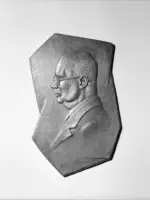 WA205 4 Plaquette dr Boes foto Rein Heij 1958 foto 96 Ziekenzorg Wageningen via Bart van Aller jpg
