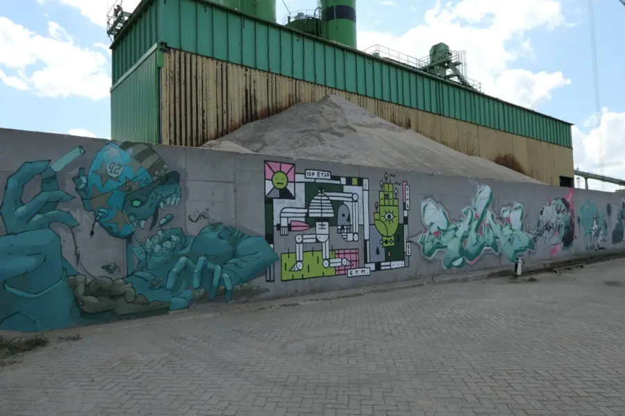 WA294 1 Muurschilderingen Rijnhaven JPG