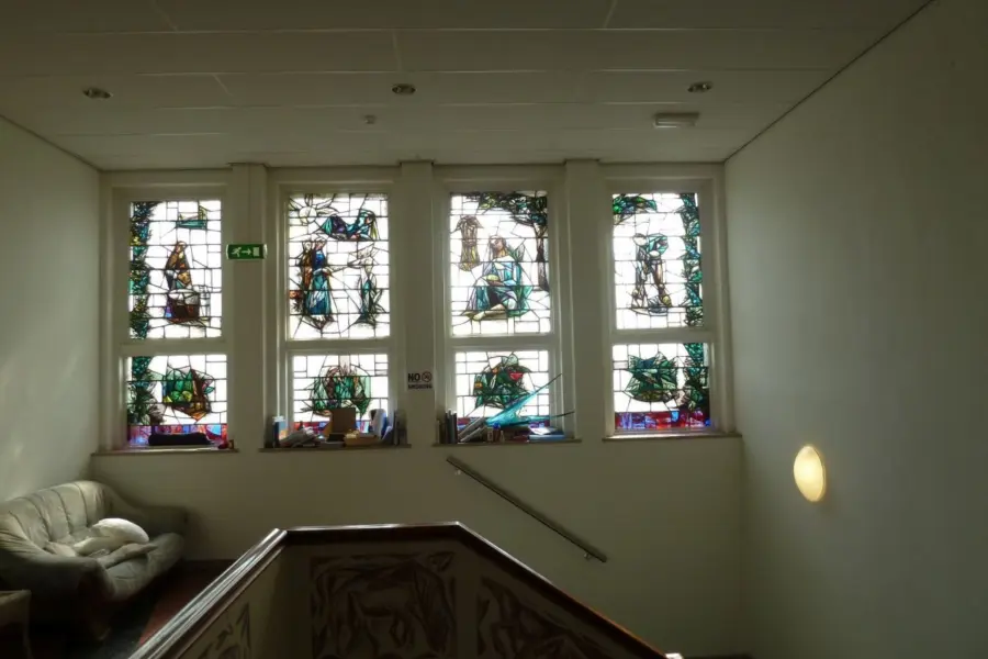 WA121 7 Vier glas in loodramen Thijs Sterk Haarweg 10 jpg