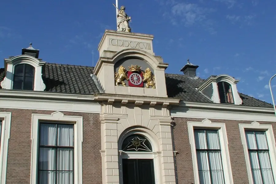 WA046 1 VN embleem Stadhuis Markt 22 Berkhemer jpg