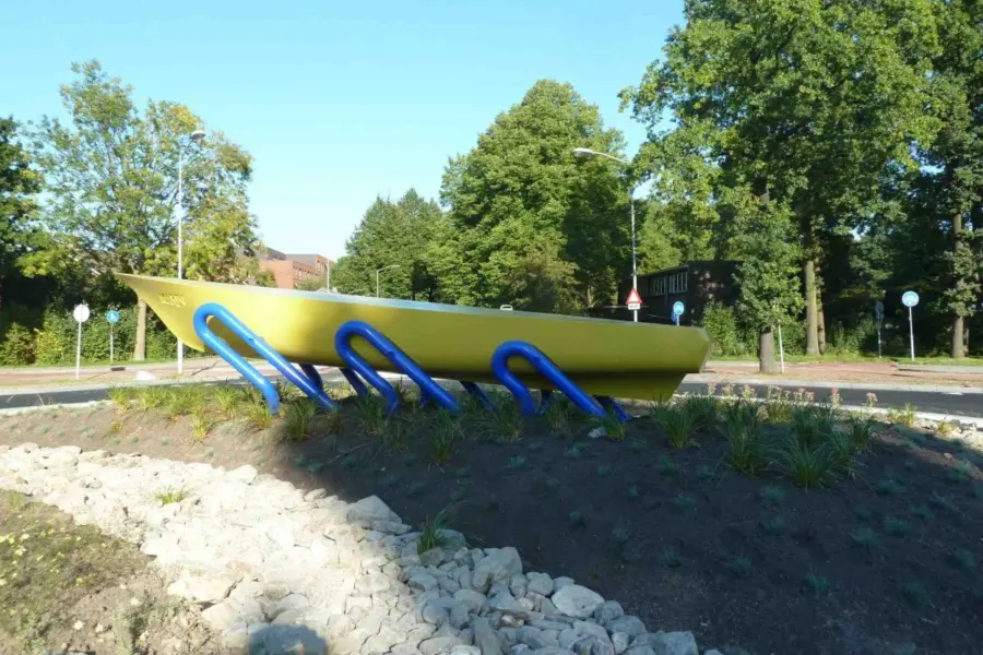 WA216 2 Rotondekunst Marin en andere bedrijven Kortenoord Allee Marijkeweg 2013 jpg
