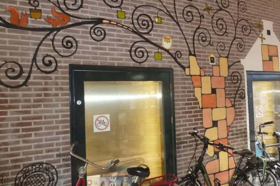 WA258 2 Muurschildering passage Hoogstraat 48 50 Marianne Schokkenbroek 2018 JPG