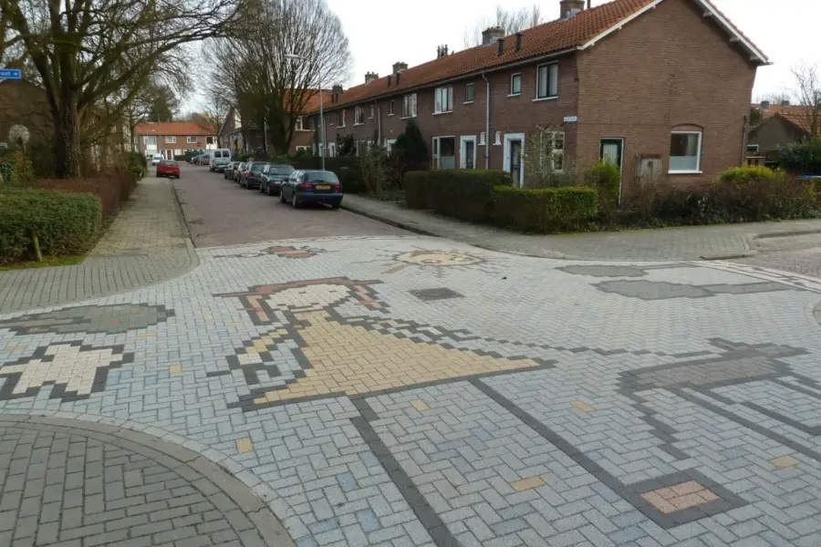 WA075 2 Kinderkruispunten De Buurt omg Vanenburgstraat jpg