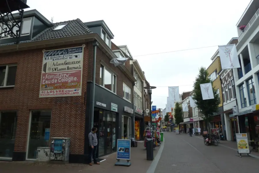WA203 1 Muurreclame Hoogstraat Molenstraat 2012 vernieuwd Onbekend Restauratie Oost jpg