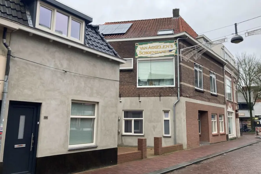 WA281 3 Muurreclame Van Aggelen Bevrijdingsstraat na verbouwing in 2024 JPG