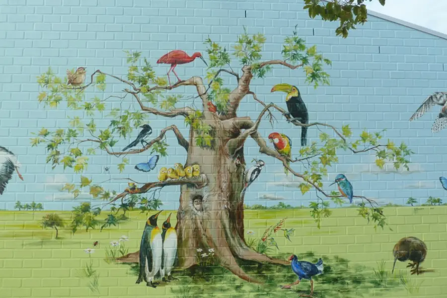 WA260 2 Muurschildering OBS De Nijenoord Hooilandplein Mientje Meussen 2018 JPG