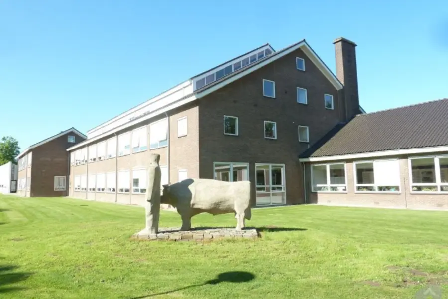WA223 1 Man met Stier De Els 1 Campus west Willem Berkhemer JPG