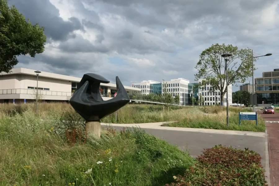WA127 3 Driepuntig Beeld Campus WUR oost Ittman JPG