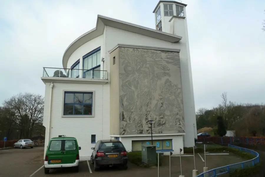 WA162 1 Gevelreliëf Pallas Athene Hesseling van Suchtelenweg 6 Voskuil jpg