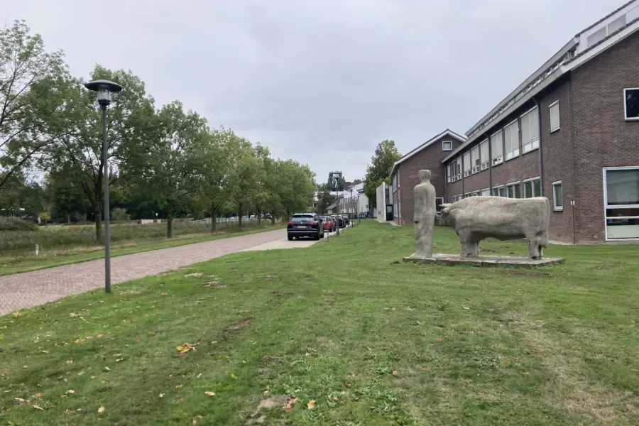 WA223 3 Man met Stier De Els 1 Campus west Willem Berkhemer
