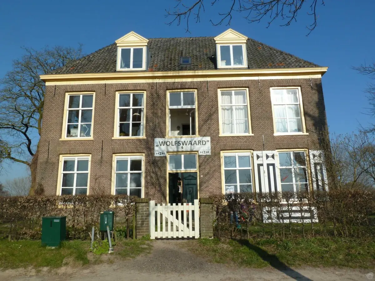 WA181 1 Gedenksteen Wolfswaard Restauratie en Oorlog Aan de Rijn 12 Onbekend jpg