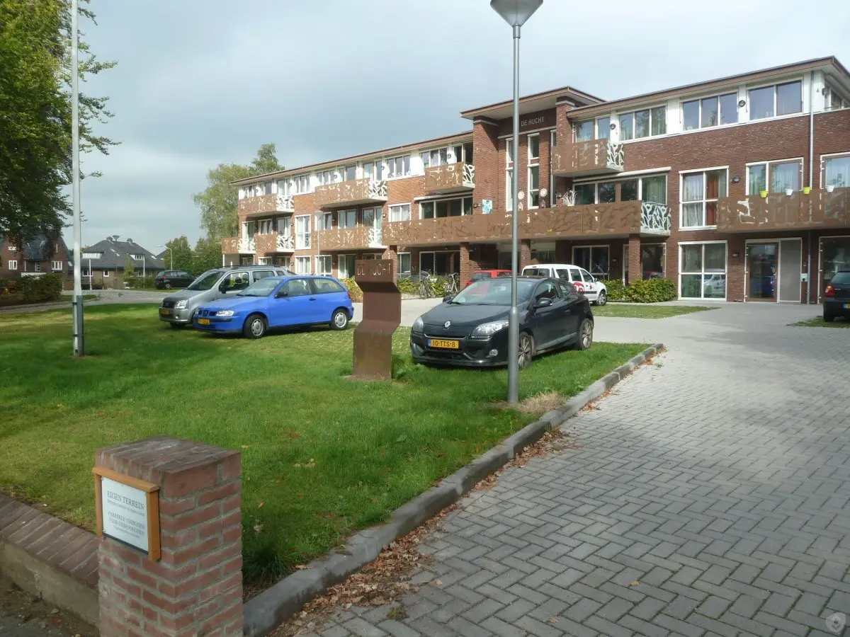 WA161 3 Staalobject naamplaat De Hucht Generaal Foulkesweg 13 Onbekend JPG