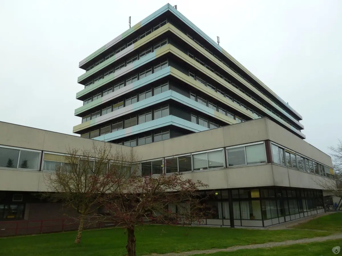 WA109 3 Gekleurde Balkonpanelen Verbindingsweg Bomenweg Peter Struycken jpg