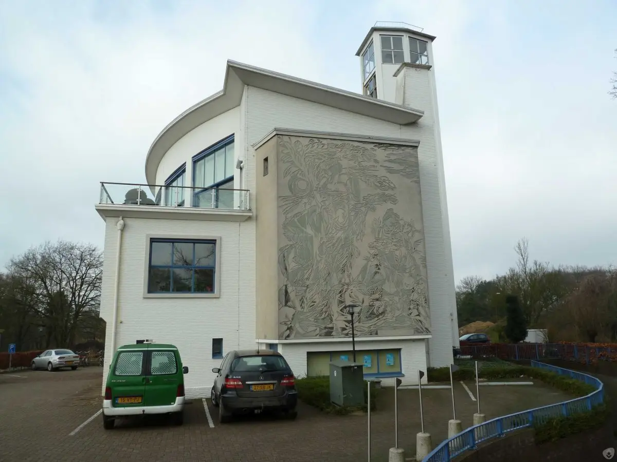 WA162 1 Gevelreliëf Pallas Athene Hesseling van Suchtelenweg 6 Voskuil jpg
