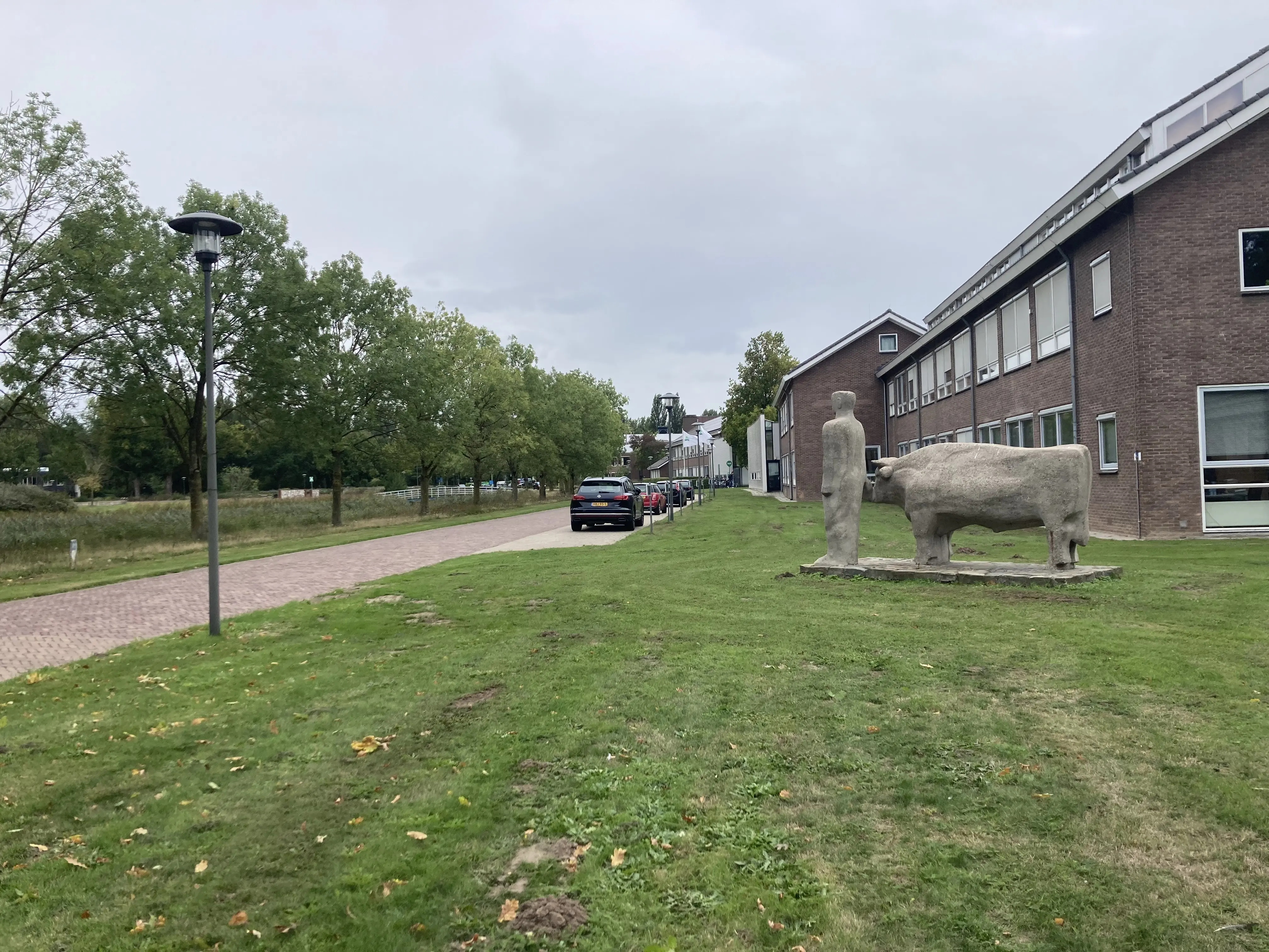 WA223 3 Man met Stier De Els 1 Campus west Willem Berkhemer